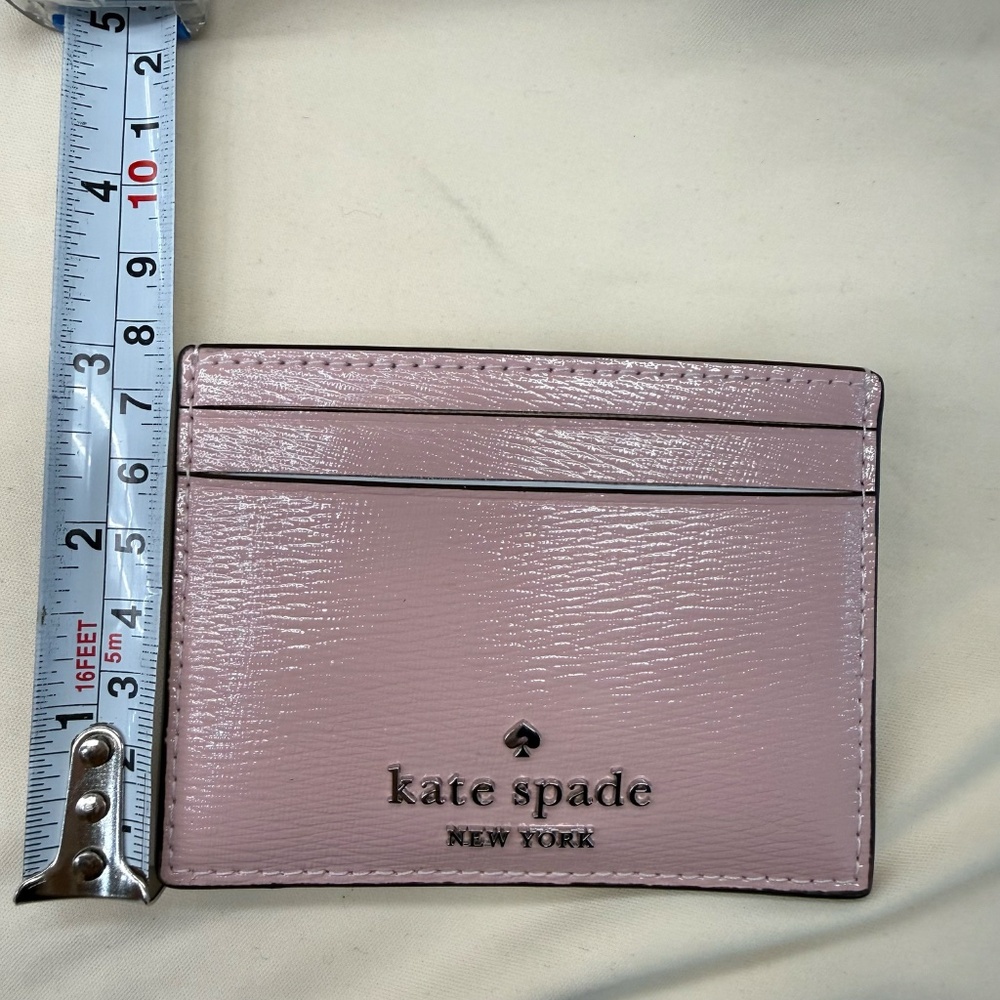 Kate Spade Pink Small Slim Card Holder (NWT) - Picture 5 of 6